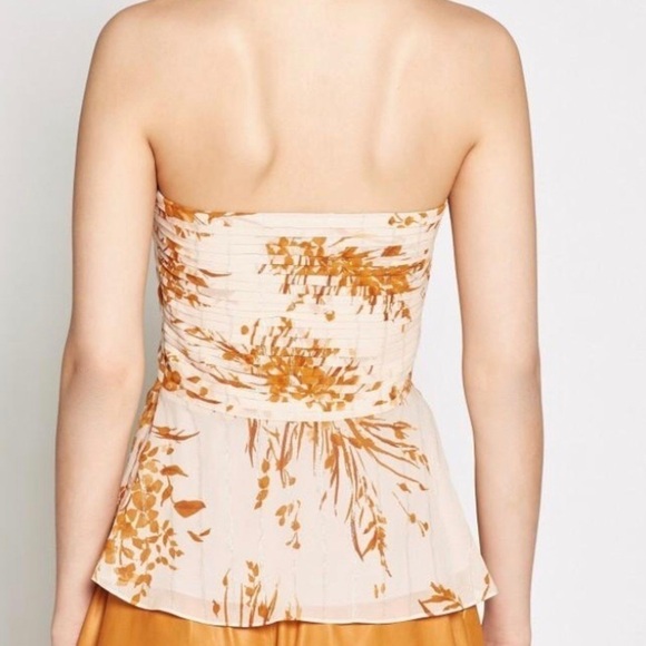 Joie Damein Silk Top - Peach Cream Size 8 NWT - Picture 4 of 6